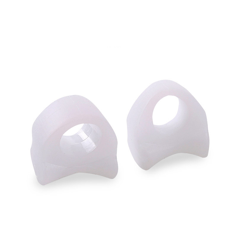 HOT 2Pcs=1Pair Soft Silicone Gel Toe Separator Hallux Valgus Bunion Spacers 0verlapping Toes Thumb Corrector Foot Care Tool