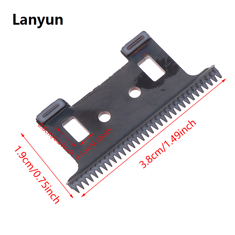 Lanyun 1pc 32 Teeth Hair Clipper Trimmer Ceramic Blade Cutter Clip Professional Replacement Blade For 707/787 Clipper Part