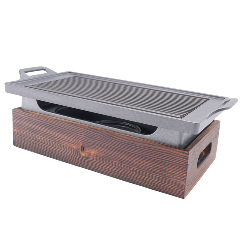 Smokeless Portable BBQ Grill Korean Japanese Charcoal BBQ Oven A