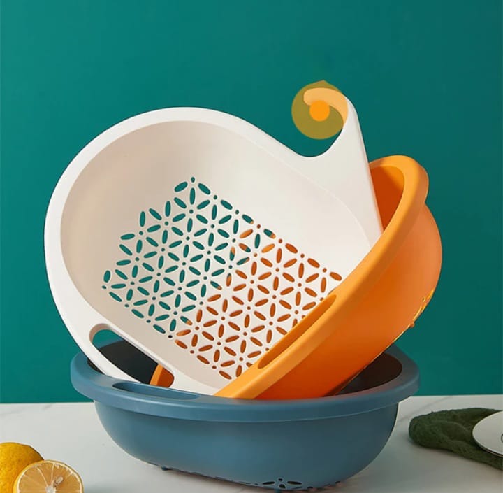 Multifunctional Strainer Kitchen Sink Swan Drain Basket General Fruit and Vegetable Drain Basket Food Waste Filter