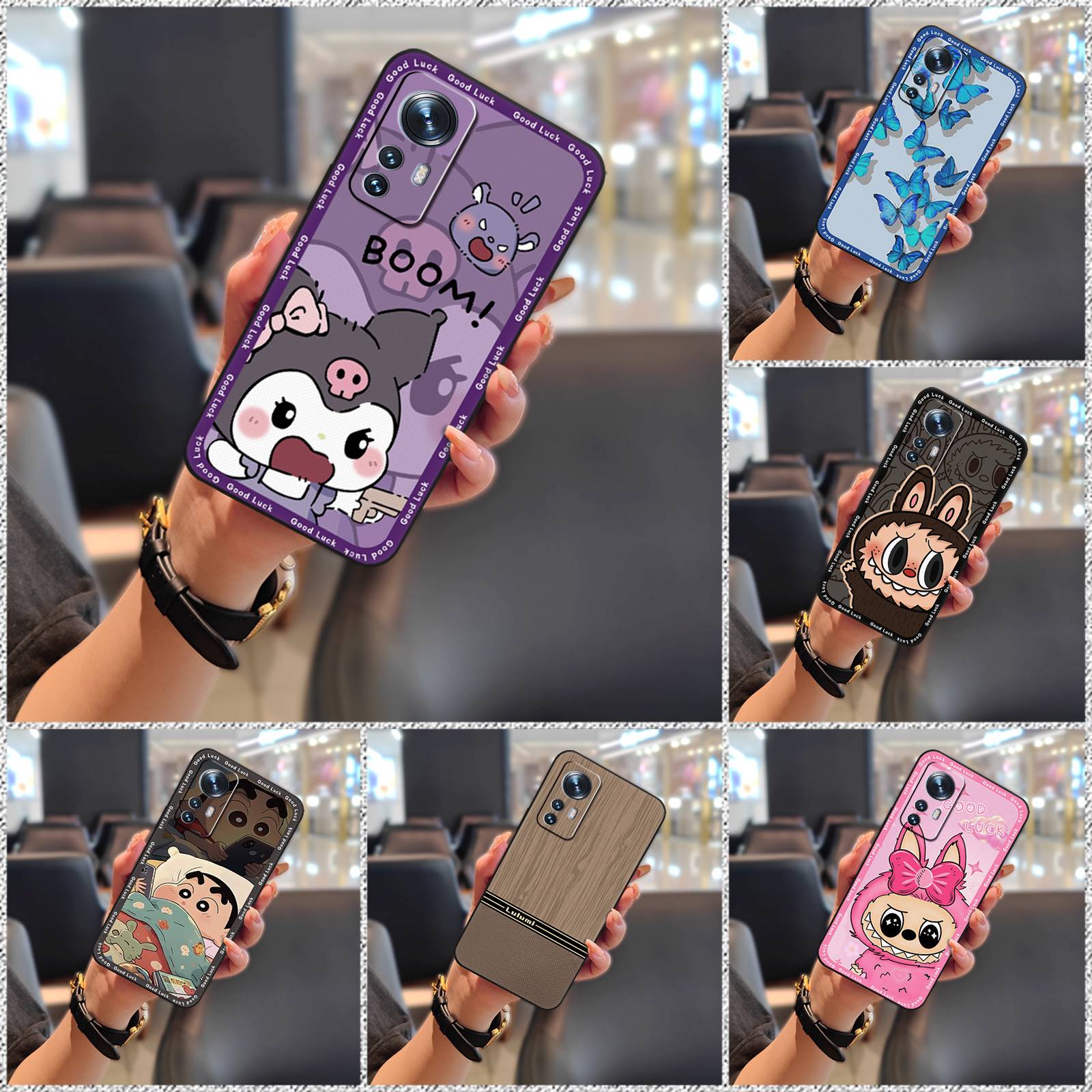 Soft case Anti-dust Phone Case For Xiaomi 12 5G/12X/12S Cell Phone Sleeve Phone Protector Cover Anti-knock Durable TPU