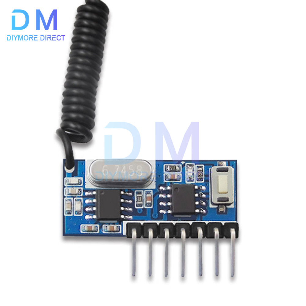 433mhz RF Receiver Learning Code Decoder Module 433 mhz Wireless 4 CH output For Remote Controls Encoding
