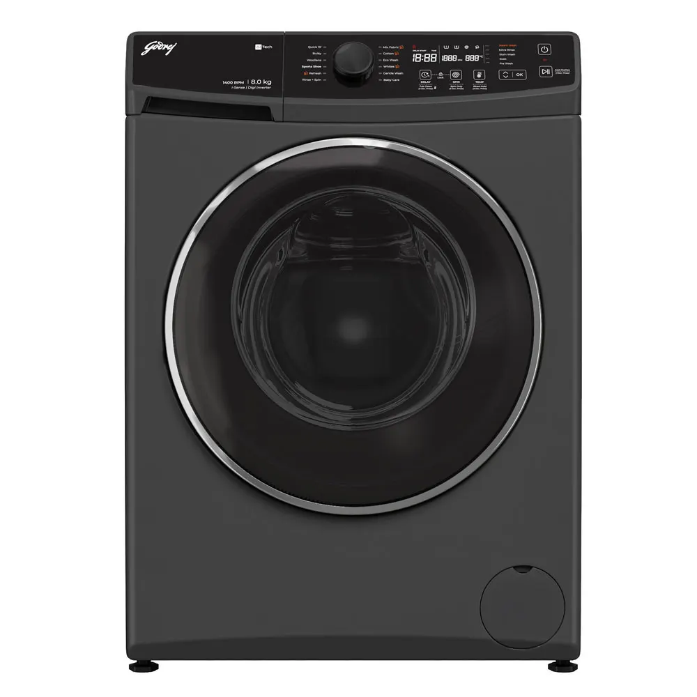 Godrej 9 Kg Fully Automatic Front Load Washing Machine, Model WFEON RGL 9014 5.0 IDCRM MTBK, 10 Years Warranty - image 1