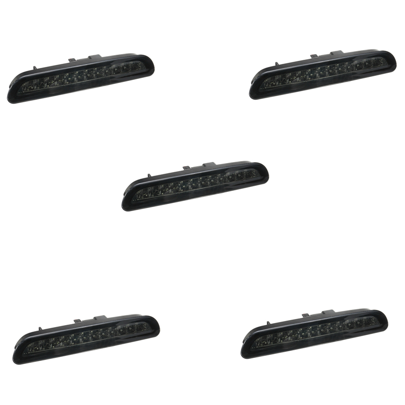 5X Smoked 12-LED Third Rear Tail Brake Stop Light Reverse Lamp for Hiace 2005-2013