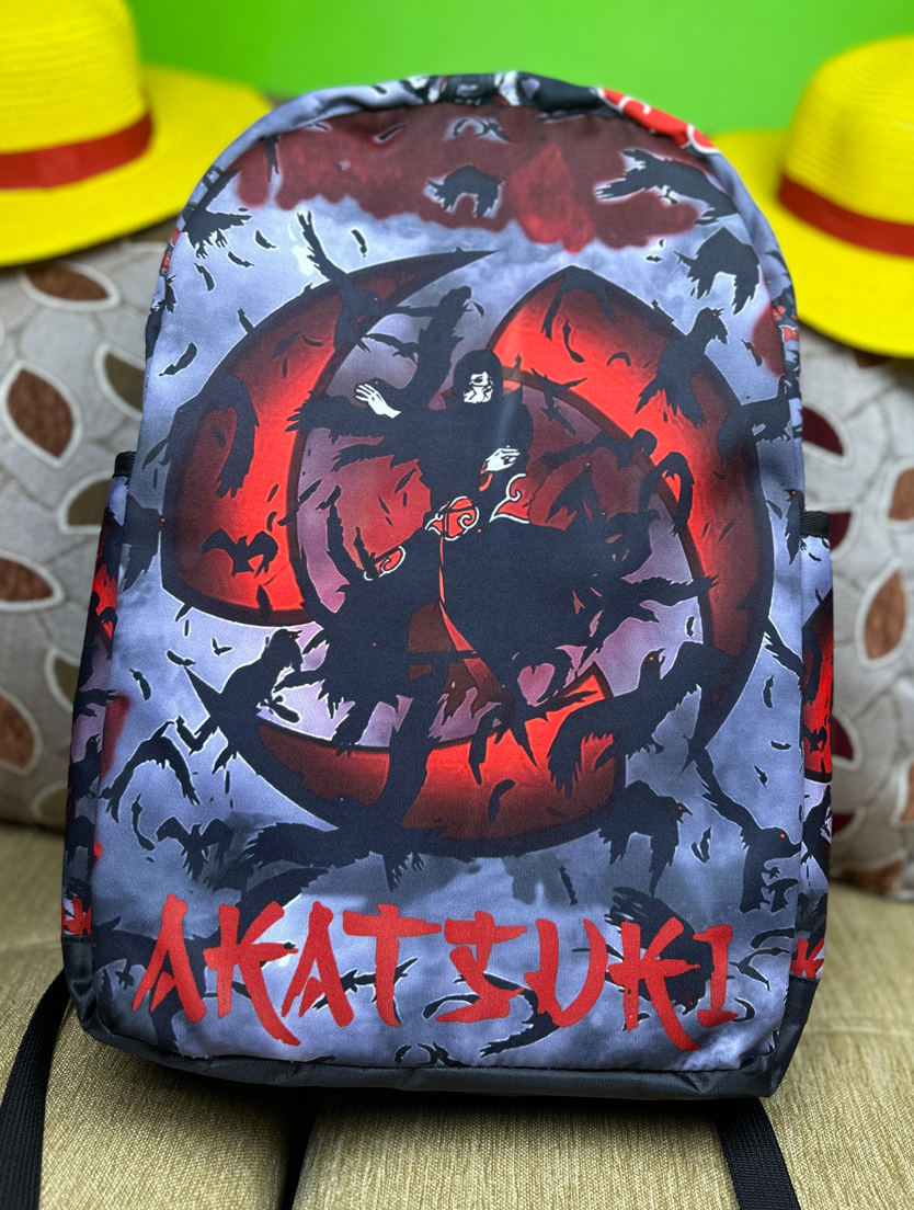 Anime Bag | Itachi Bag | Akatsuki Printed