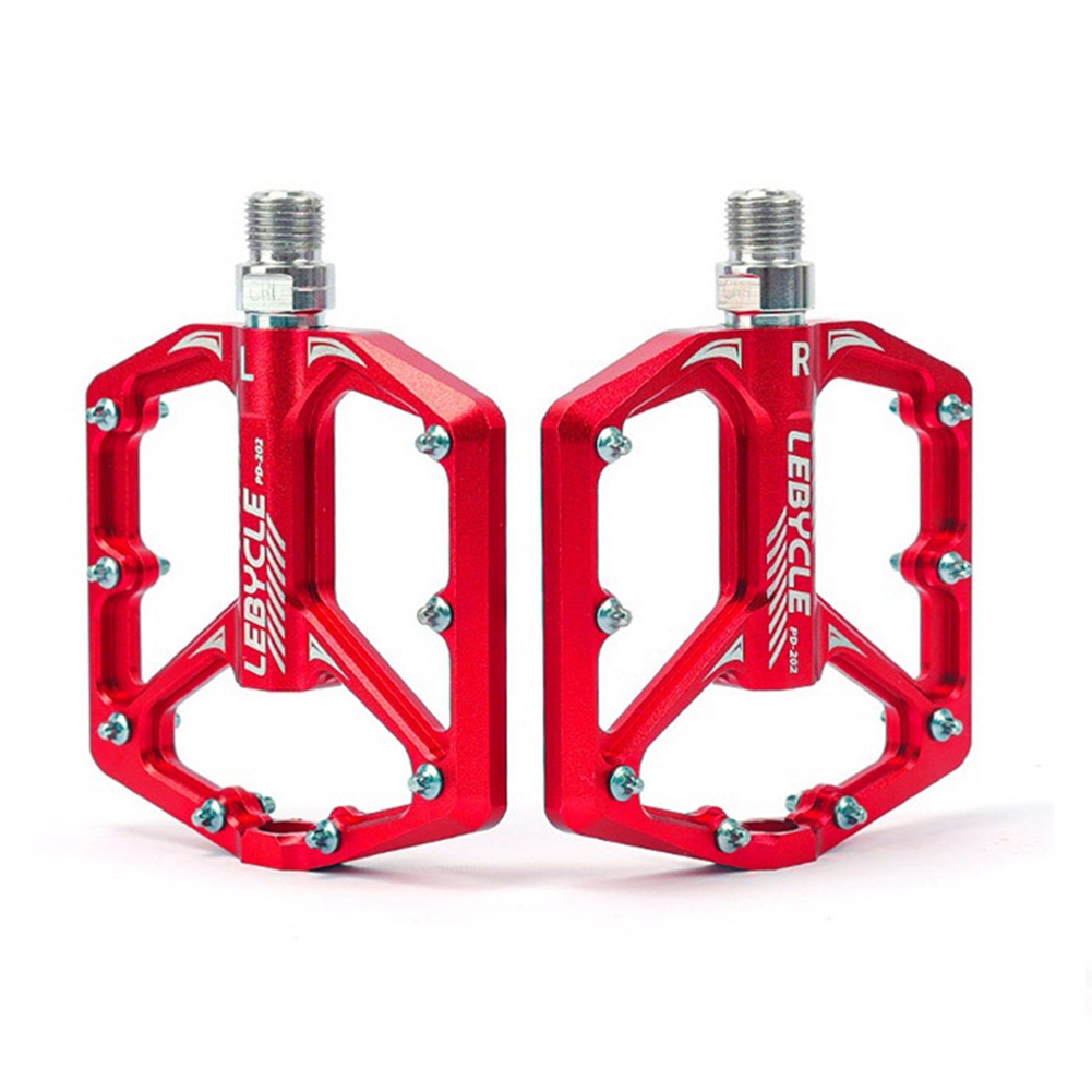 OYPFXMI Anti-Slip Ultralight Bicycle Pedal Quick Release Pedal Flat 3 Bearings Pedal for Mountain Road Bike Accessories,C