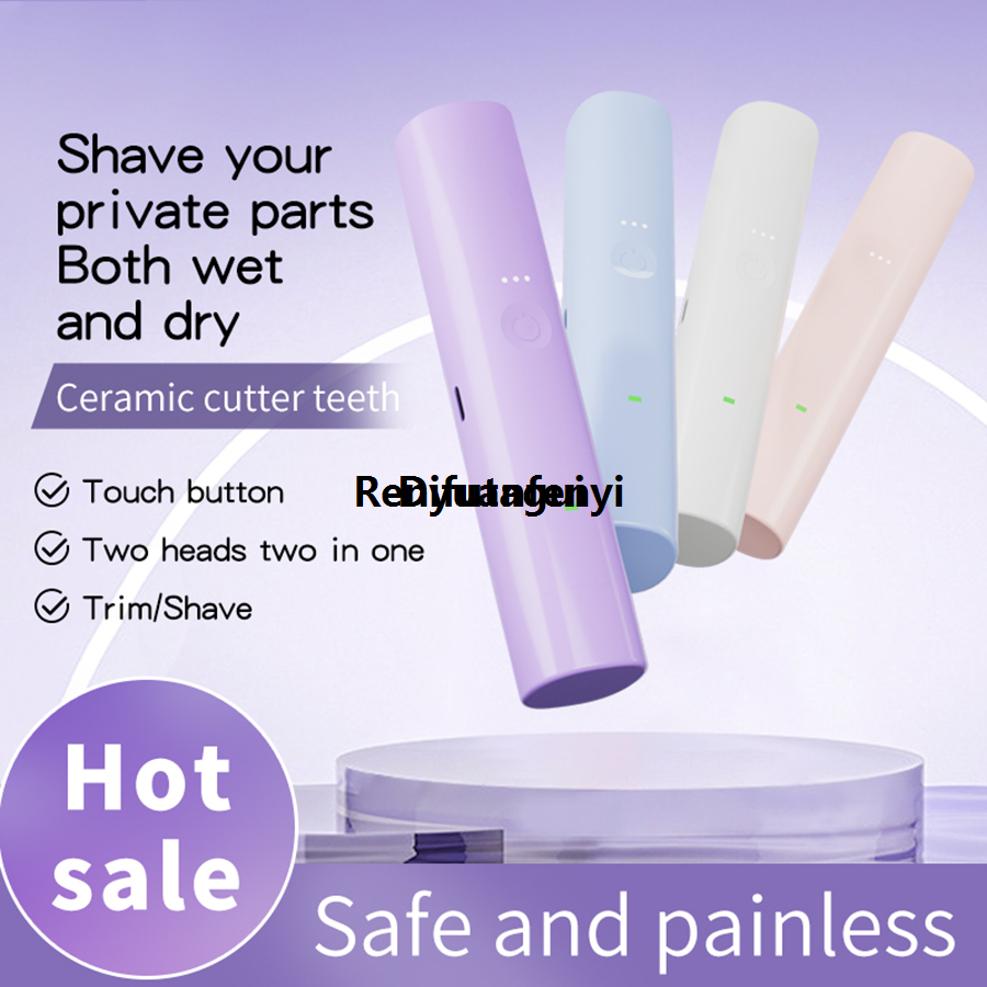 Difutagui 2 in1 Electric Razors for Men Women Waterproof Facial Mustache Shavers Bargain price Bargain price Rechargeable Bikini Body Hair Trimmer Painless Epilator