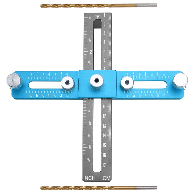 Handle Punching Positioner Installation Tool Blue+Gray