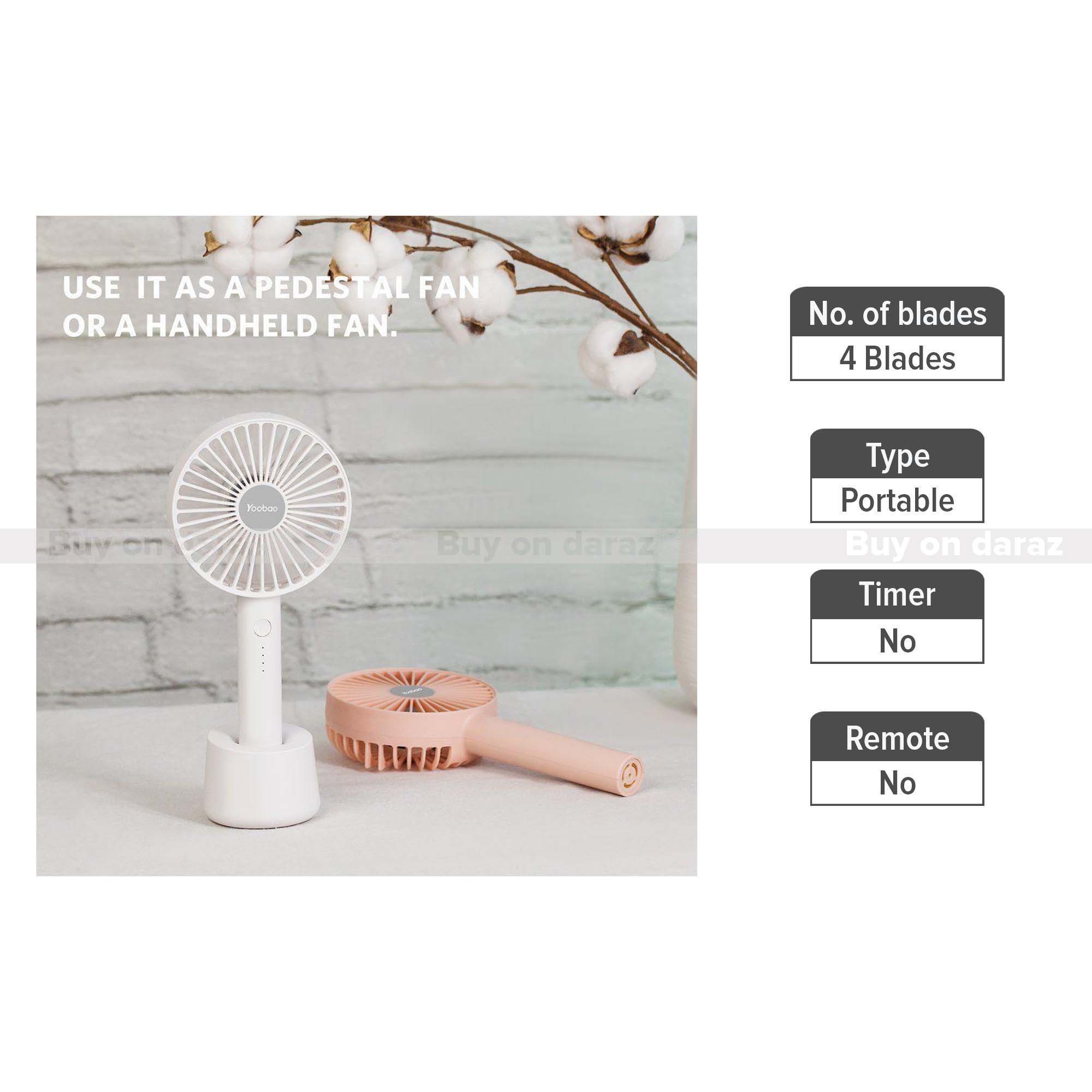 Portable Fan Series Mini Handlheld Personal Desk Table Cooling Desk Fan