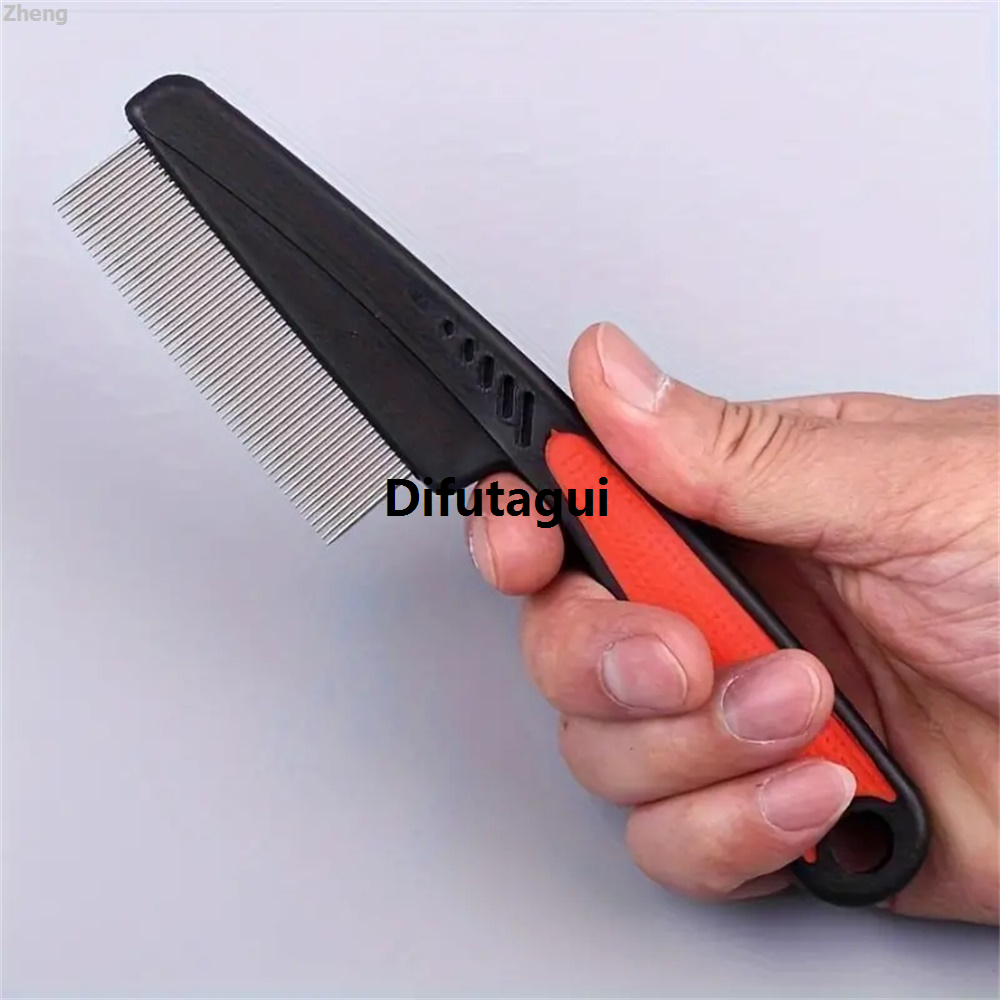 Difutagui Zheng Remove lice combs for professional head lice stainless steel 【2025 High Quality Version】 fine-tooth combs tweezers combs lice combs for dandruff