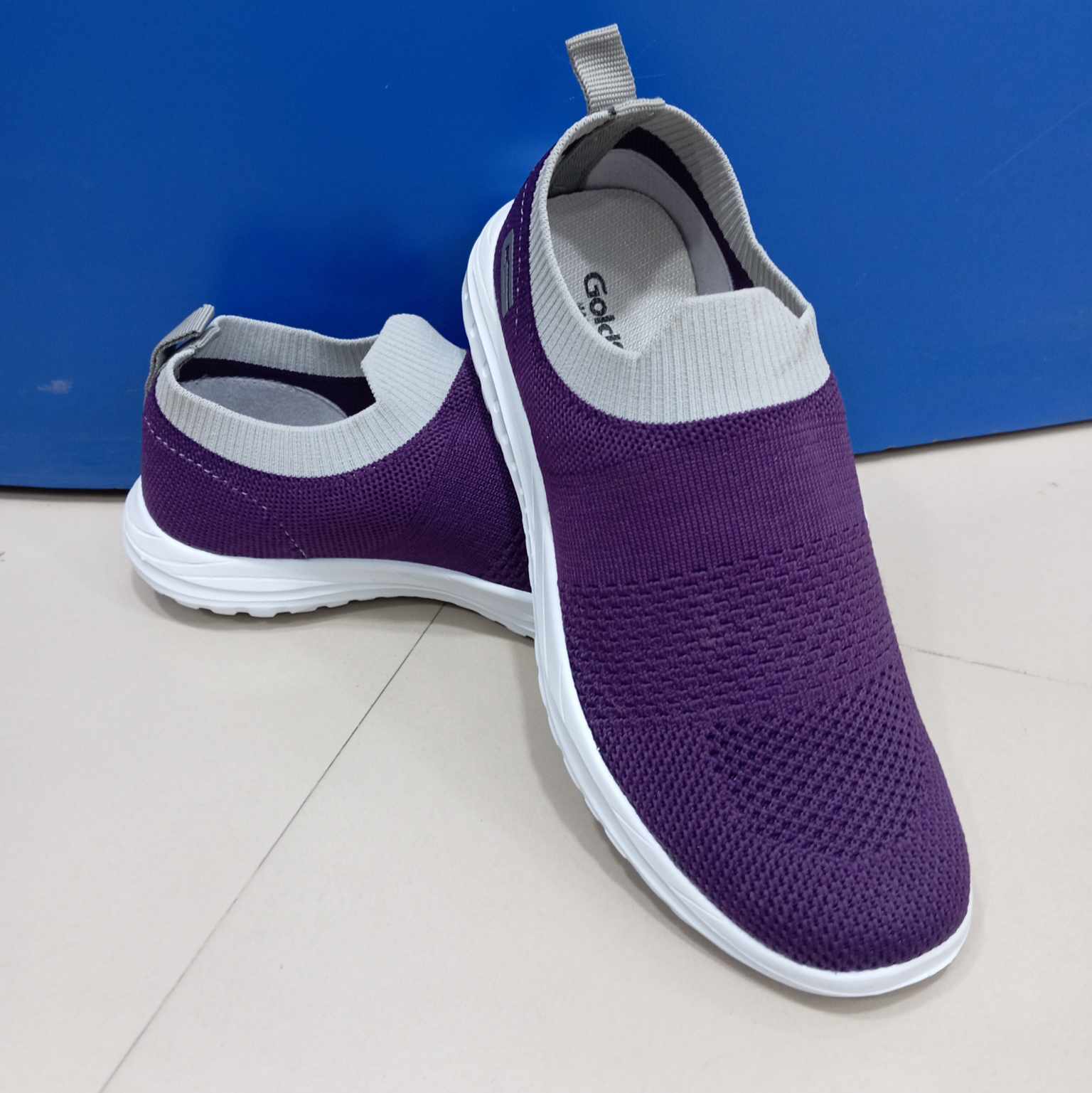 Goldstar Greenlite 02 Purpal Snakers Shoes For Women