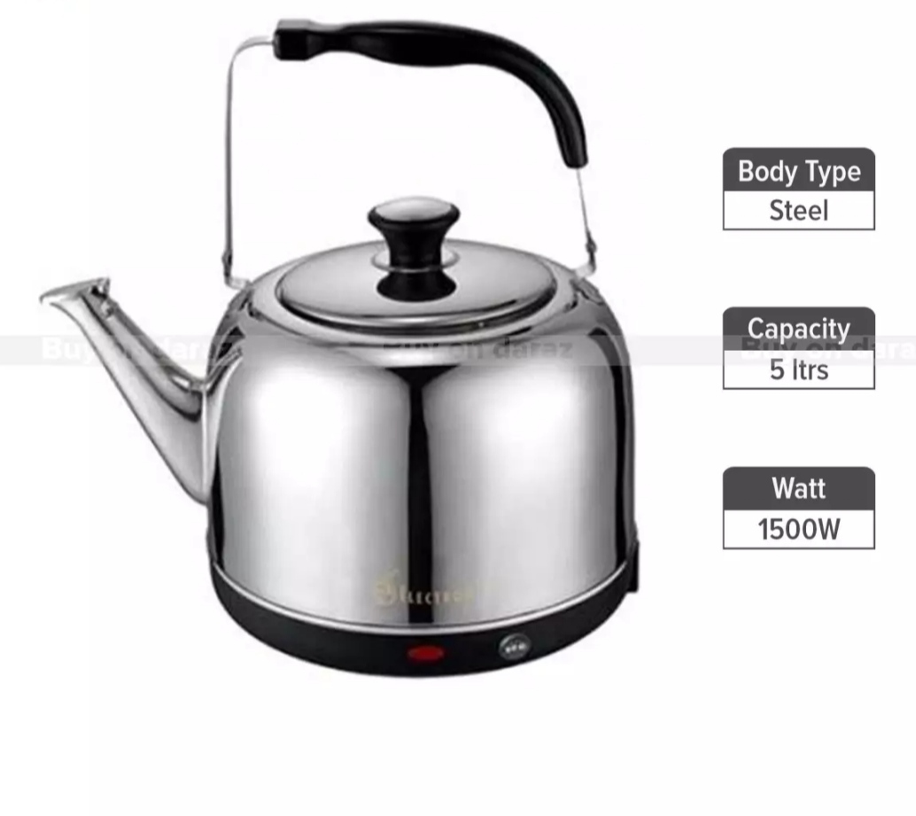 Electric Kettle Auto Cut Off 5 Liter.