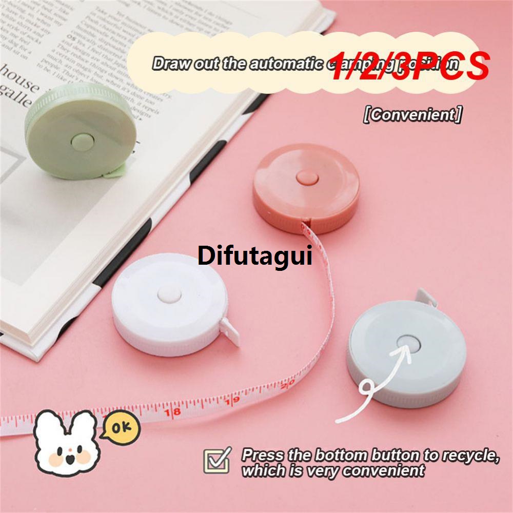 Difutagui 1/2/3PCS Tailor Ruler Body Measurement Body Sewing Creative New style Portable Wholesale Sewing Tools Accessory Meter Mini