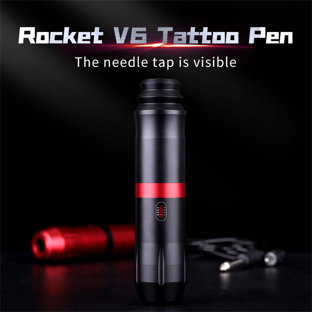 New models on sale Rocket Tattoo Pen High Quality All-In-One Tattoo Machines 3.5MM Stroke Rotary Professional Makeup Pen Tattoo