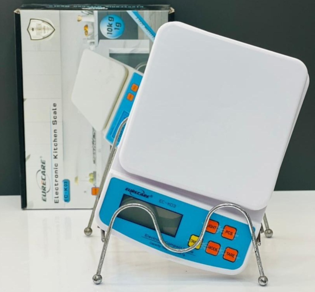 Eurecare Electronic Kitchen Scale EC-K03 1 gm 10 kg