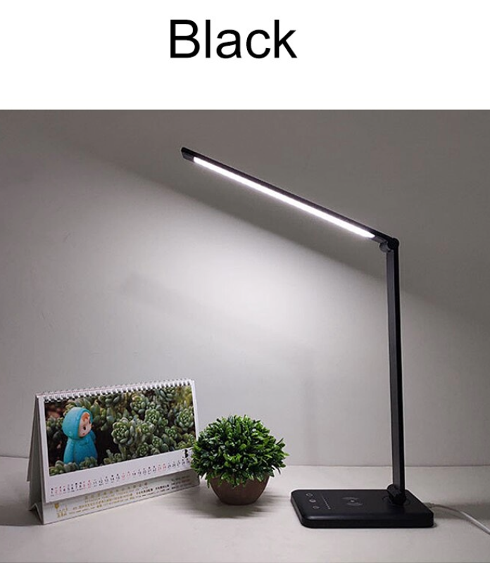 Modern Table Lamp LED Desk Light for Bedroom, Study, Office & Home Decoration with Soft Adjustable Lighting