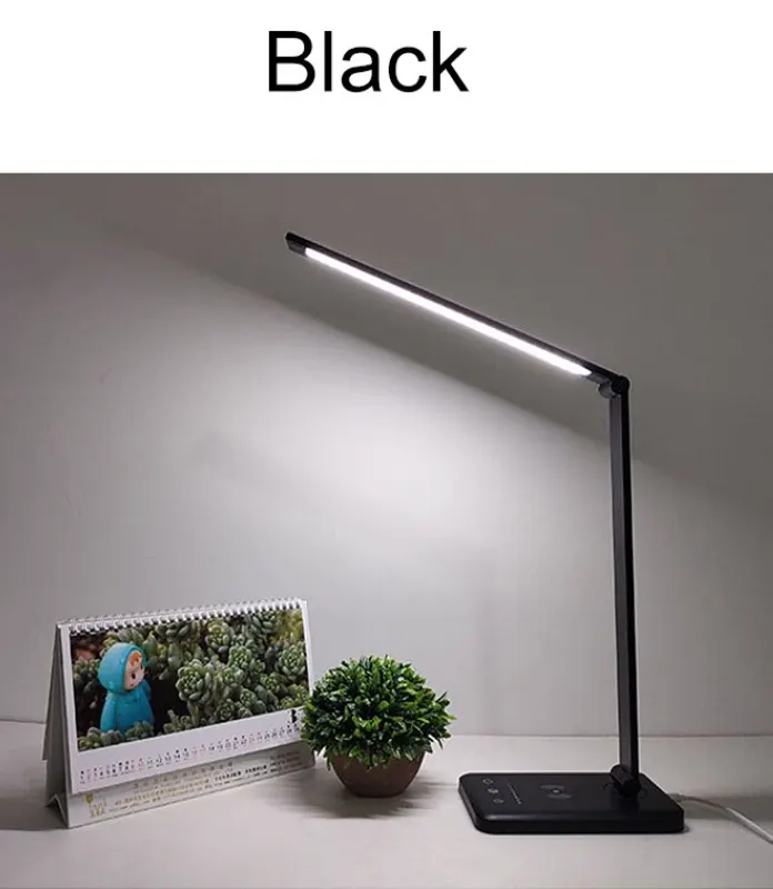 Modern Table Lamp LED Desk Light for Bedroom, Study, Office & Home Decoration with Soft Adjustable Lighting