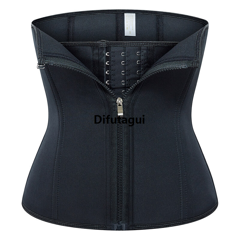 Difutagui Neoprene Waist Trainer Body Shaper Women Corset Sauna Sweat Belt Profesional Weight LossSlimming Belly Sheath Tummy Trimmer Cincher Sports