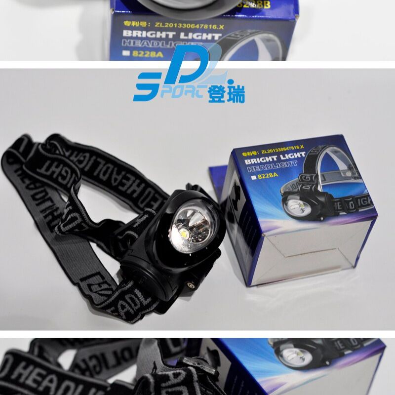 Bright Light Headlight Heilee Pivoting Head LED