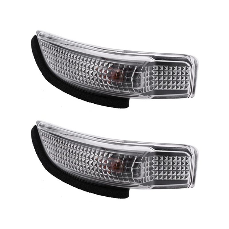 OYPFXMI 2X 8174052050 Front Left Rearview Side Mirror Turn Signal Indicator Light for Yaris Prius C