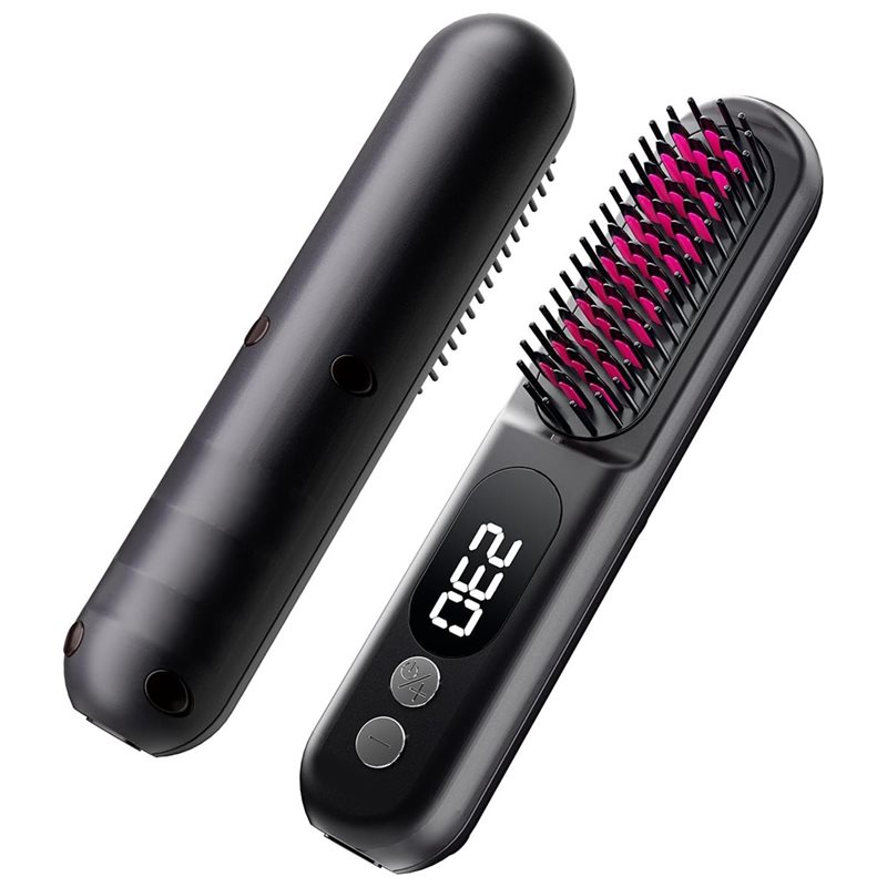 Straight Hair Comb Multi Level Temperature Control Hair Straightener Hot-Air Hair Brushes
