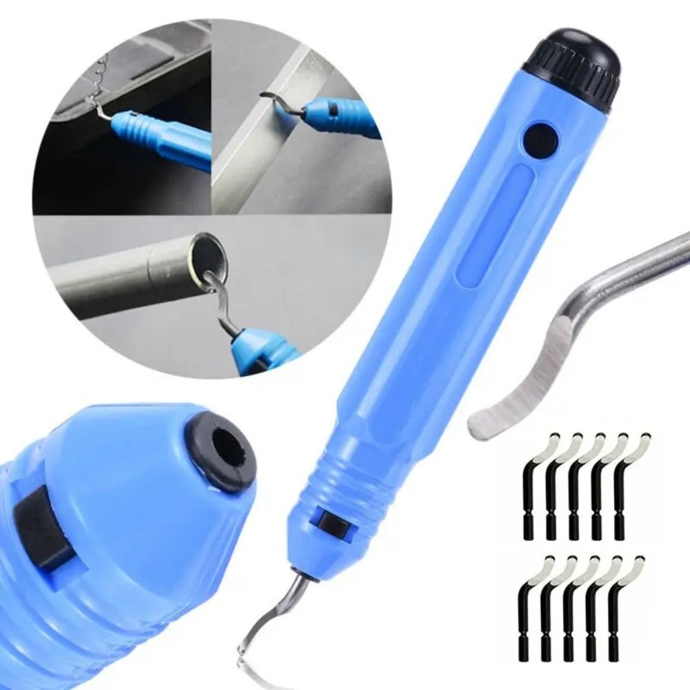 New NB1100 Hand Trimming Cutter Aluminum Alloy Chamfer Trimming Removal Deburring Scraper Plastic Handle With Blade Edge Scraper