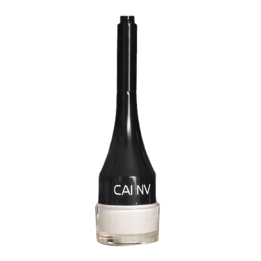 Linman Yuanyan CAI NV Eyeliner Cream Waterproof Black Brown Blue Flat Head High Quality Eyeliner Liquid Gel Pen Cream Eyeliner Tool Smudge Proof for Wo Q9W0