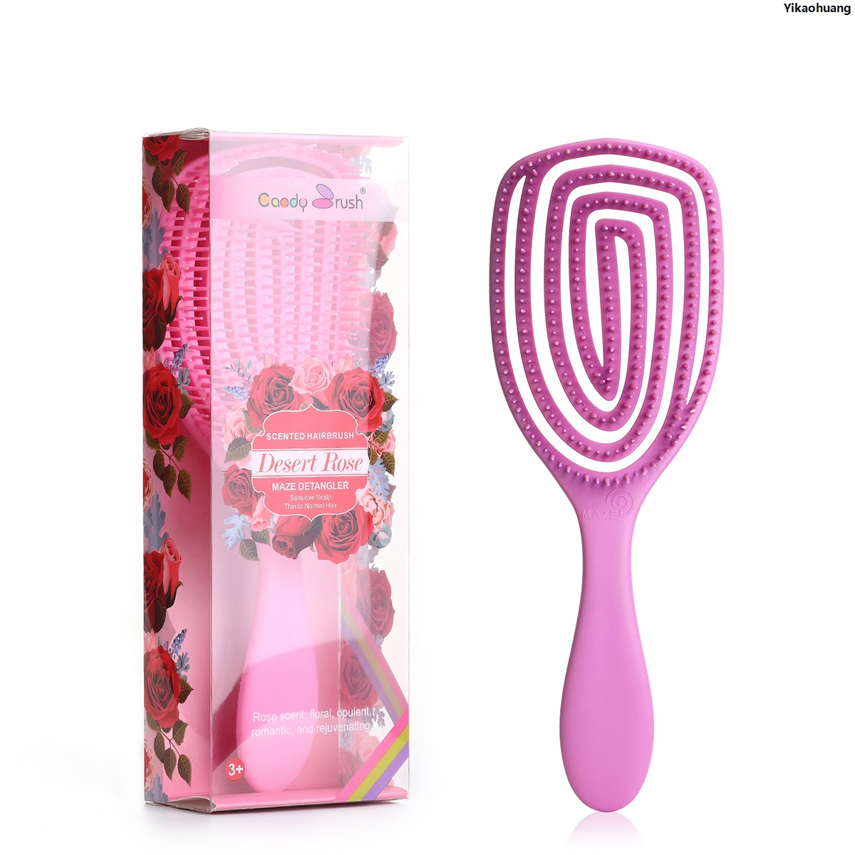 NEW YikaohuangHair Detangling Brush Scented hairbrush For Curly Women Men Wet and Dry Hair Does not Pull on Hair 2025 New