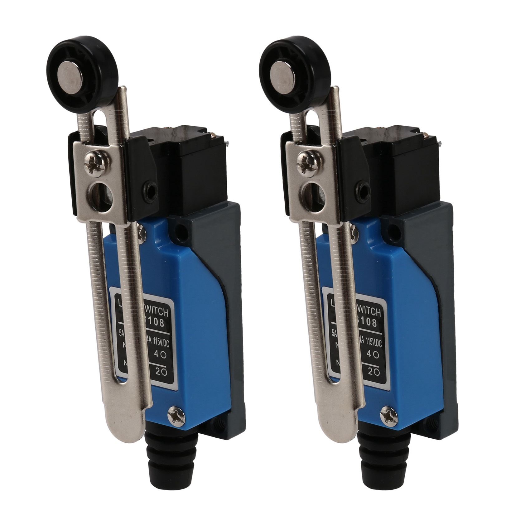 ARELENE 2X ME-8108 Momentary Rotary Adjustable Roller Lever Arm Limit Switch