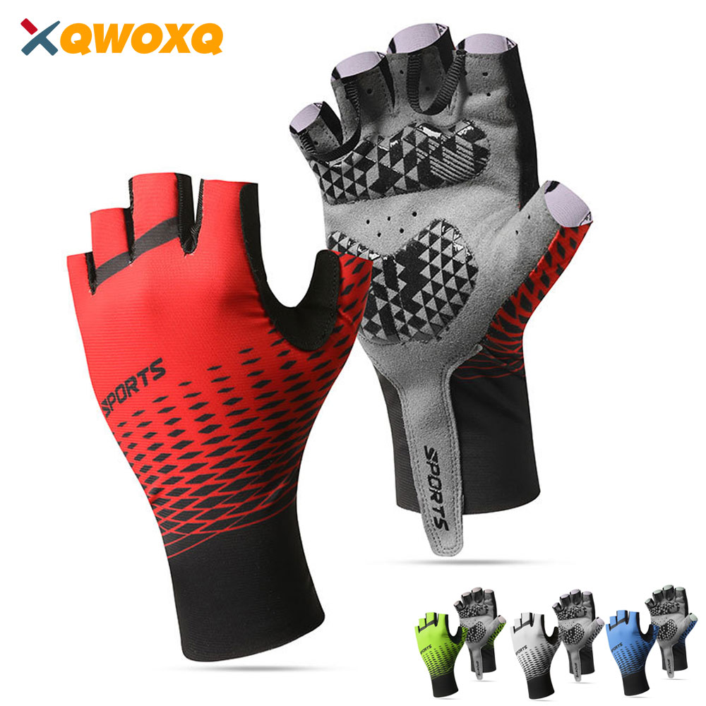 Workout Bike Mountain Gloves Bike Half Finger Bike Pair 1 Sports Gloves Bike Gloves－Mountain Gloves for Men and Women