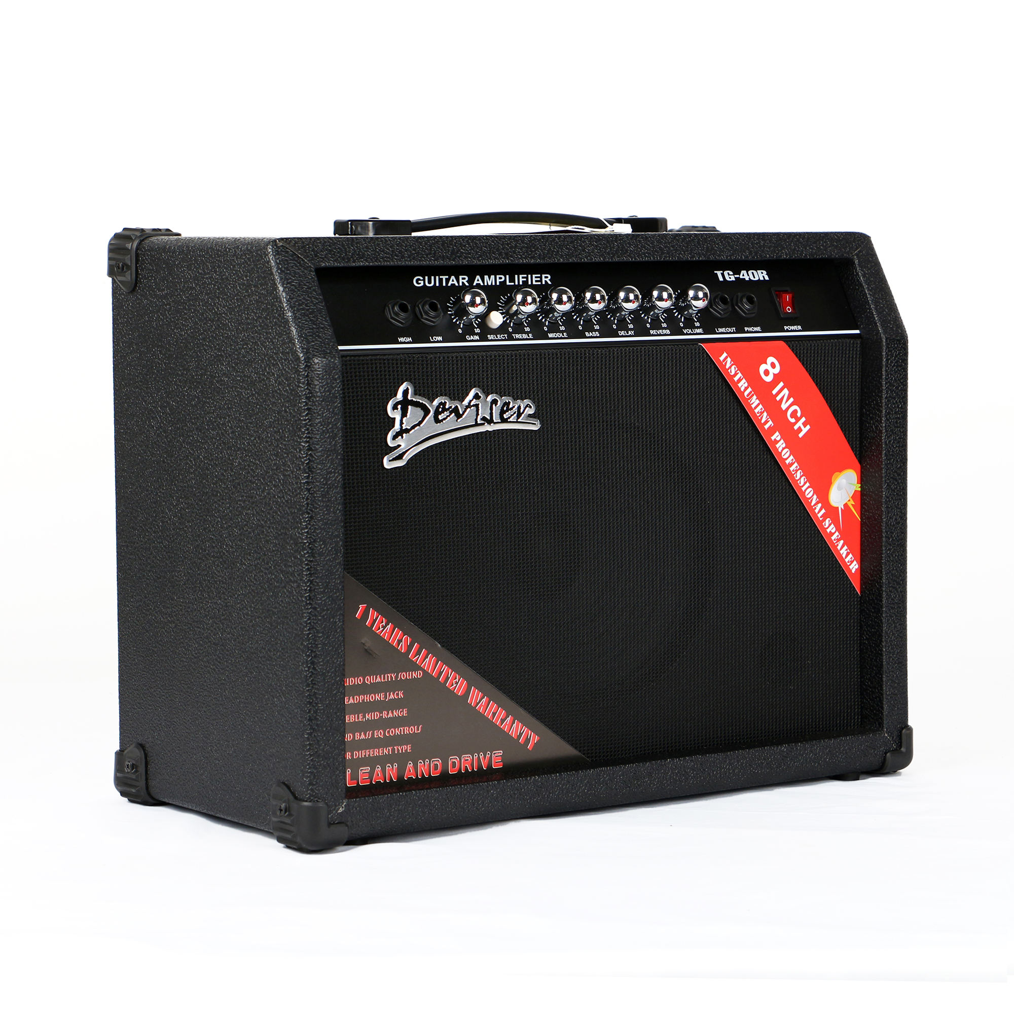 Deviser Electric Guitar Amplifier 40W Best Quality Guitar Speaker