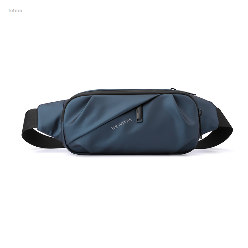 NEW totoro (NEW)New waterproof fashion sports waist bag Casual men's chest bag Luxury outdoor running waist bag mobile phone bag trend messenger bag