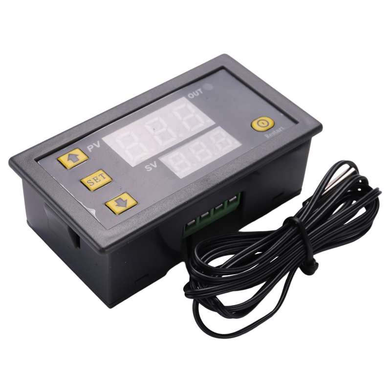 W3230 Probe Line 20A Digital Temperature Control LED Display Thermostat Heat/Cooling Control Instrument,AC110-220V 1500W