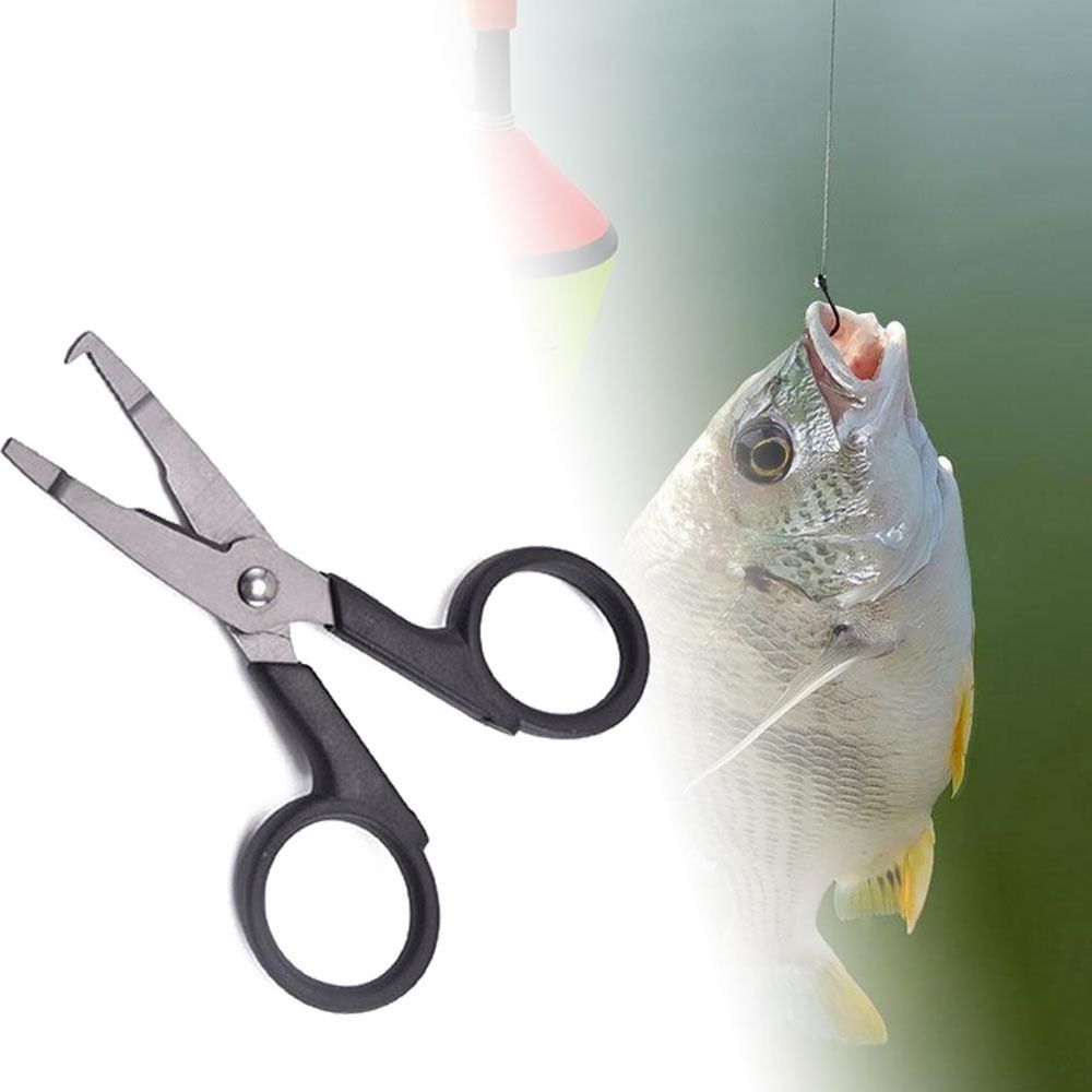Stainless Steel Fishing Tackle Hook Remover Fishing Scissor Stainless Steel Scissor Fishing Pliers Line Cutter