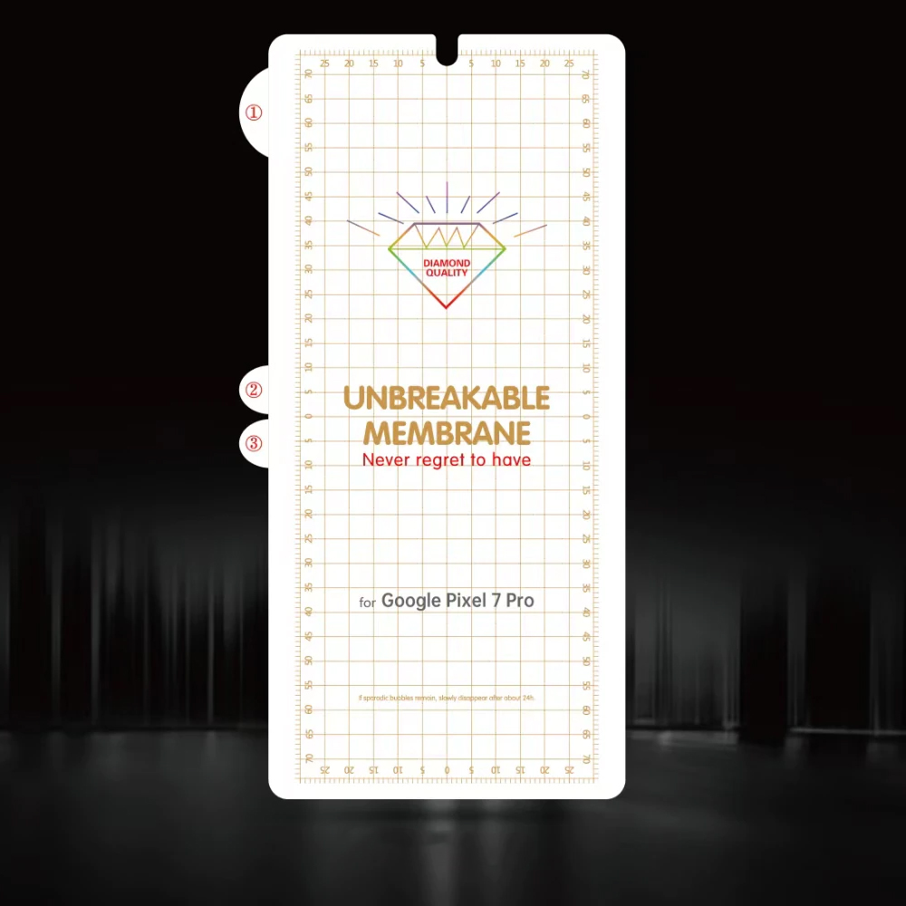 Shatterproof Membrane Matte TPU Hydrogel For Google Pixel 7 Pro