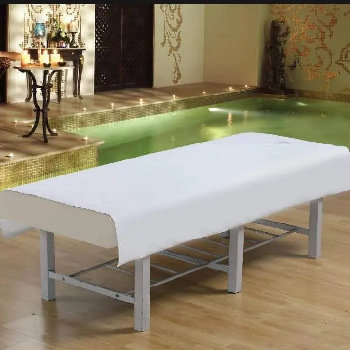 Cotton Bedsheet for SPA centre, Beuty parlor, Refreshing Centres, Hotel