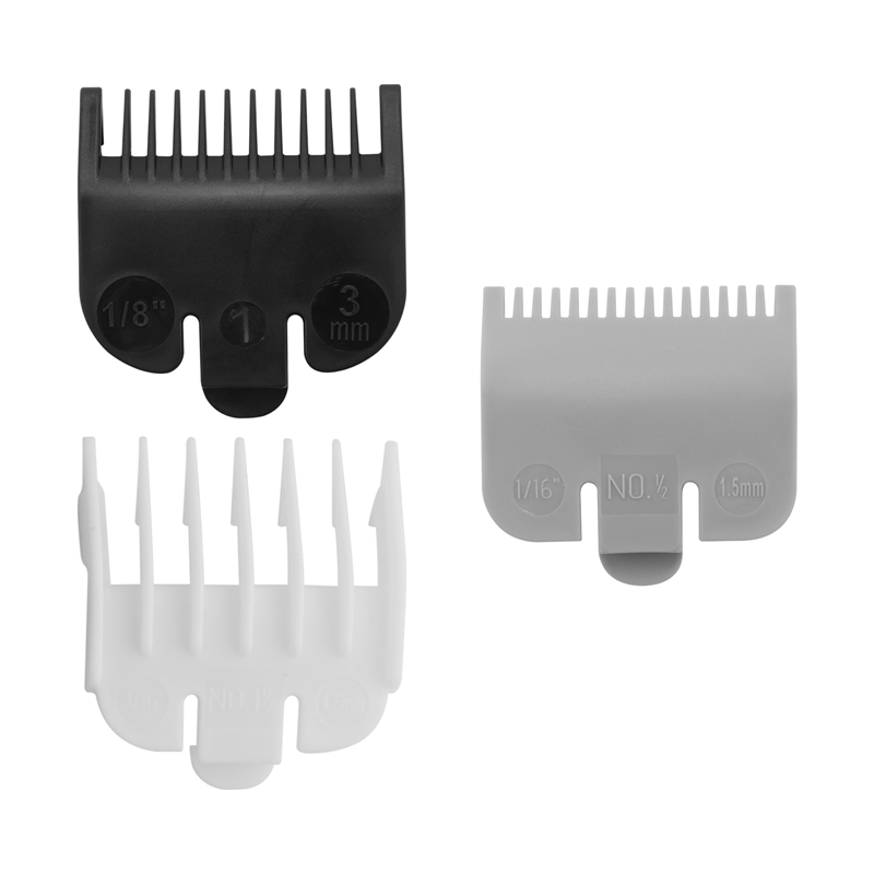 9 Pieces of Universal Hair Clipper Limit Comb Limit Comb Haircut Tools Electric Clipper Caliper 1.5mm / 3mm / 4.5mm