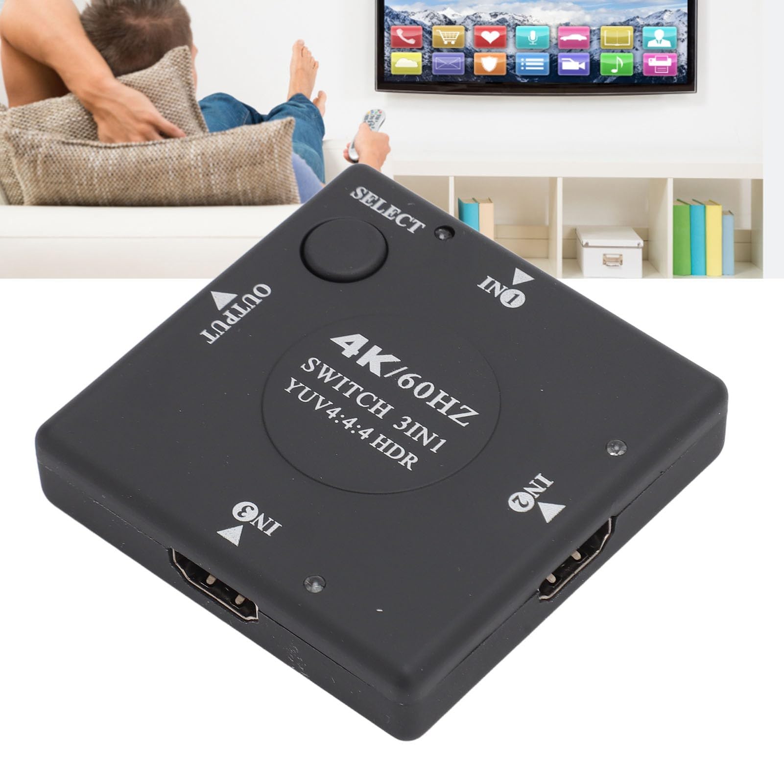 4K ultra Hd HDMI switch 3 in 1