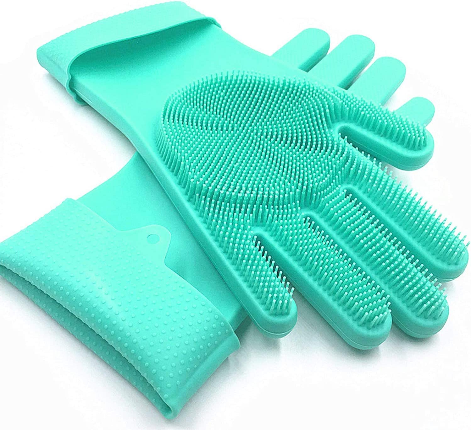 Reusable Silicone Gloves: Heat Resistant, Multi-use (1 Pair)