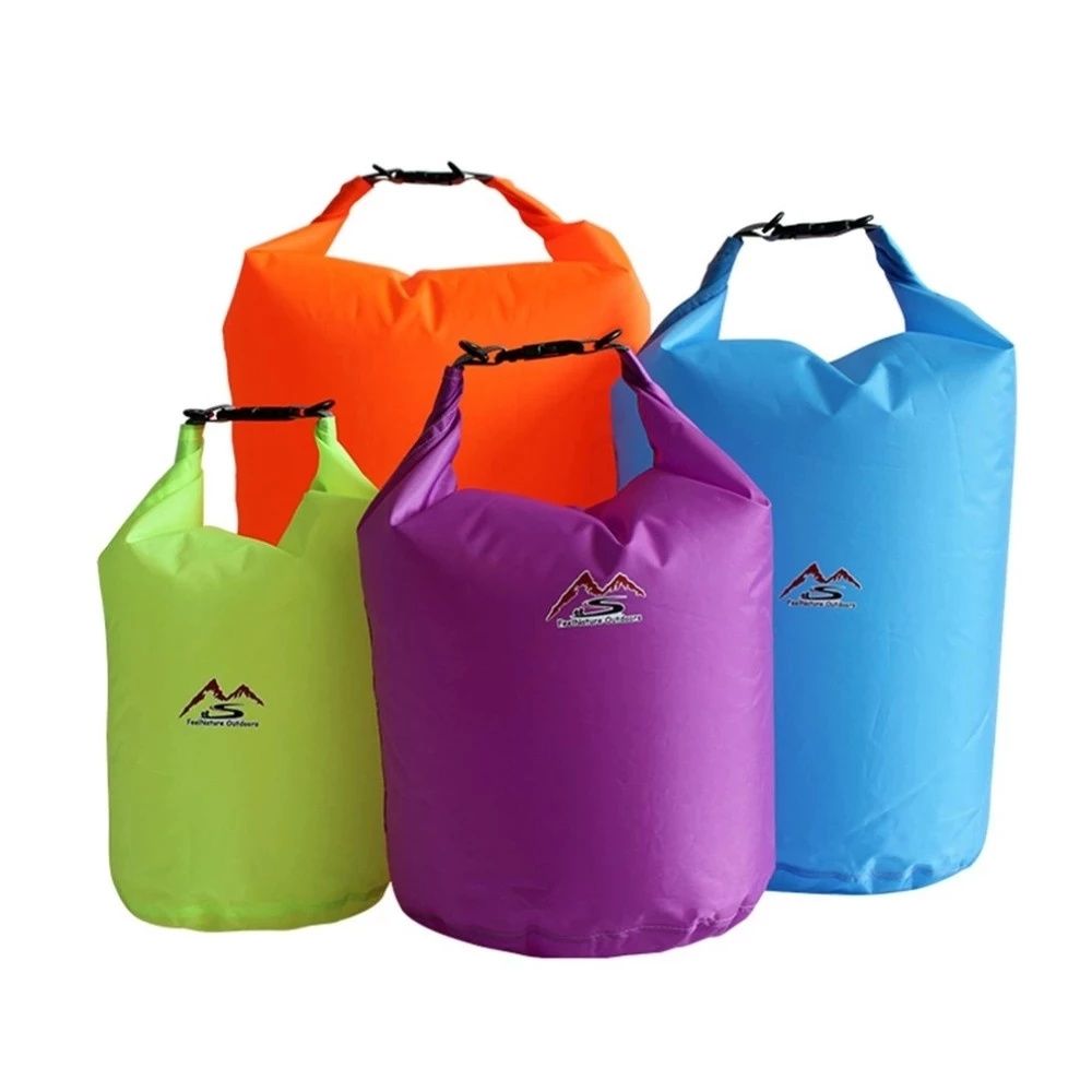 Water Sports Kayaking 5/10/20/40/70L Waterproof Hiking Swimming Rafting Bags Waterproof Dry Bag Floating Dry Bags Diving Dry Sack