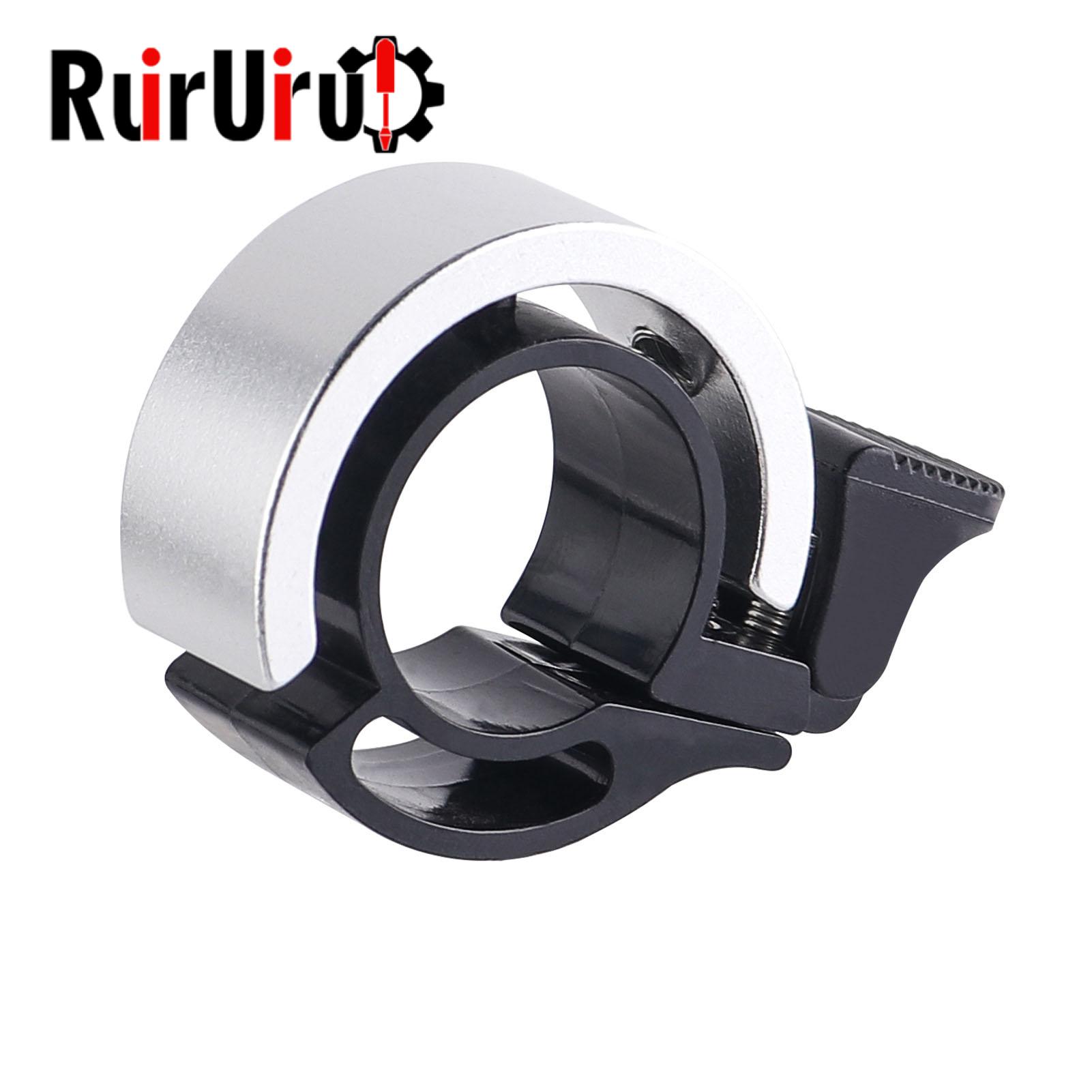 RuirUirul Mtb Bike Horn Lightweight 90db Loud Bicycle Bell Universal Mtb Road Mountain Bike Handlebar Alarm Bell Durable Bike for Safety
