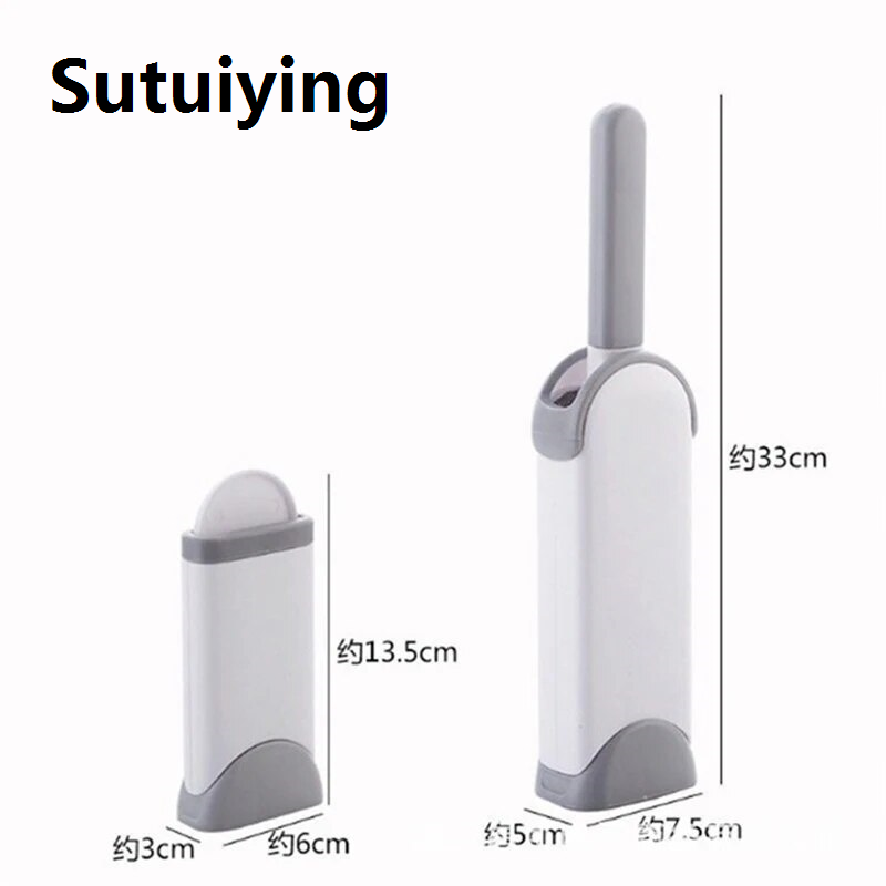 Sutuiying transparent bag 1~8PCS Reusable Pet Hair Remover Clotheing Lint Remover Static Woolbrush Coat Clothes Cleaning Brush Hand Operate Dust