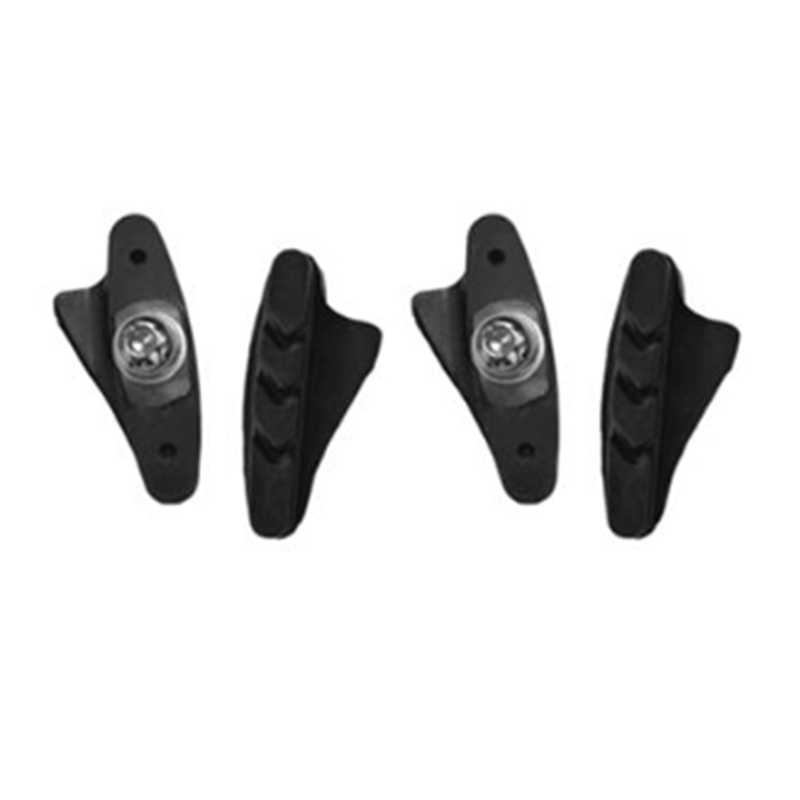 JAERBEE 2 Pairs Road Bike C-Brake Caliper Pads Bicycle Brake Shoes Rubber Blocks Light-Weight Replaceable for