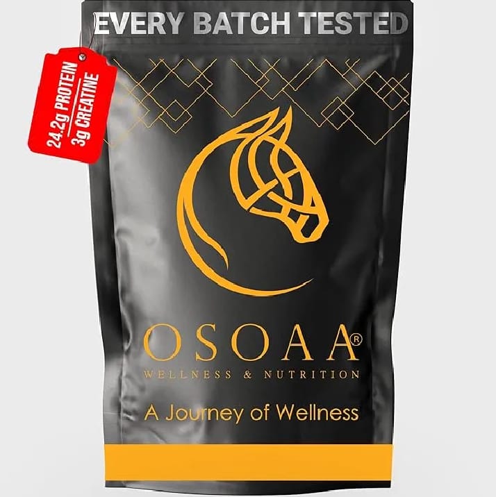 OSOAA Whey Protein Powder | High Protein Sports Nutrition Supplement | Muscle Recovery & Strength Support | Gym & Fitness Protein Powder