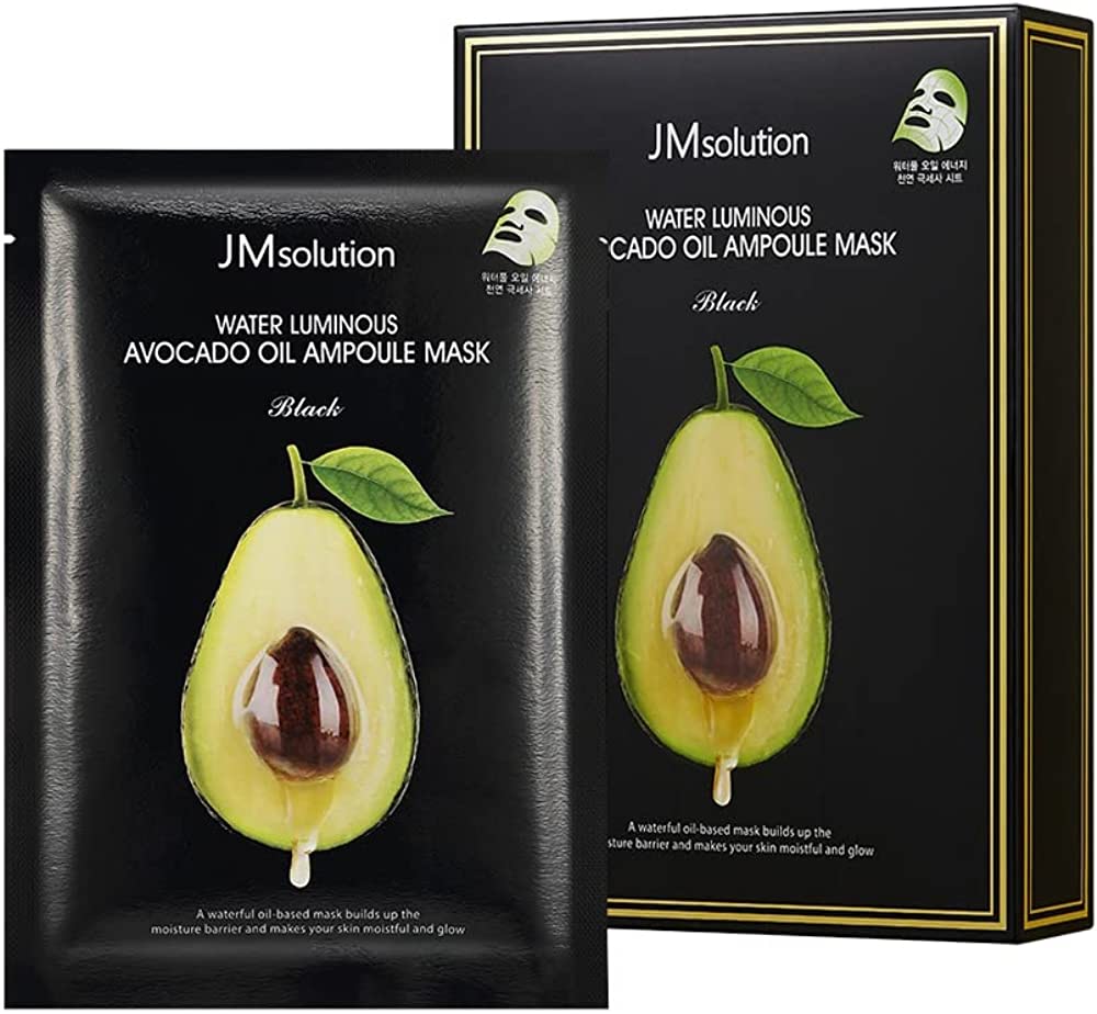 Jm Solution Water Luminous Avocado Oil Ampoule Mask 35Ml