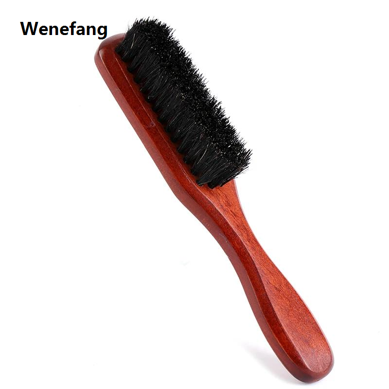 Wenefang Wild Boar Bristles Material Beech Beard Brush Shaving Set Barber Shop Perfessional Tools Reduce Frizz Shaving Brush