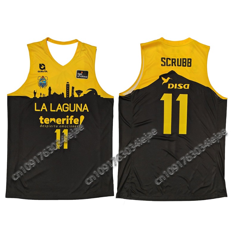 Vest Training Vest Basketball Spain 3D Printed Europa League Tenerife Men's Wear Quick Drying Breathable Motor
