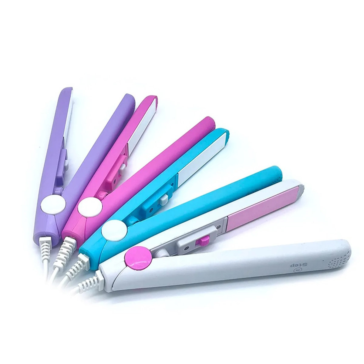 Travel Mini Hair Straightener: Portable and Designed Especially for Teens, Multicolor