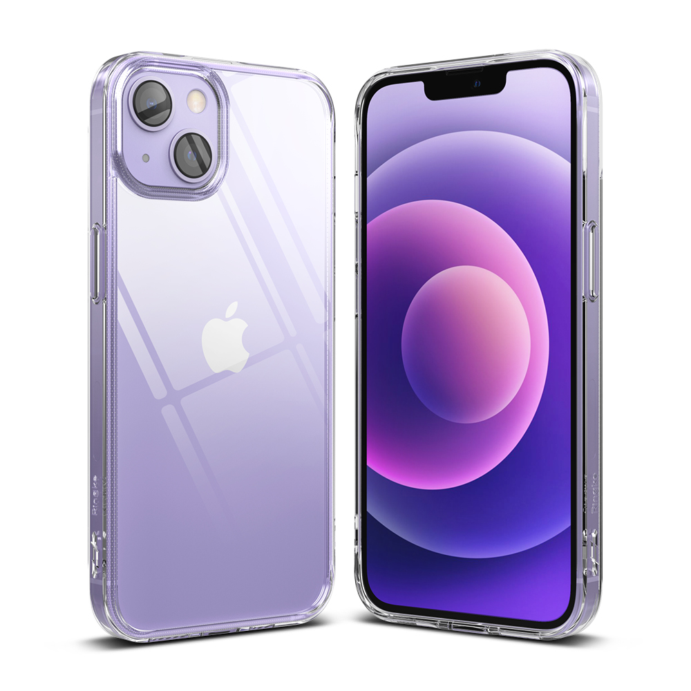 Case for iPhone 13 Mini Case (2021), Hard PC Non- Yellowish Shockproof Bumper Cover Soft TPU Silicone Transparent Anti-Scratch, HD Crystal Clear