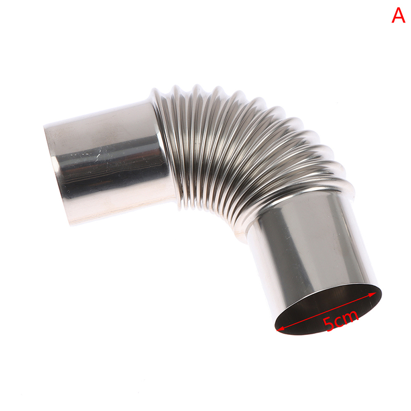 New specials Windproof Cap Stainless Steel 90Degree Elbow Chimney Liner Bend 90° Pipe A JUE